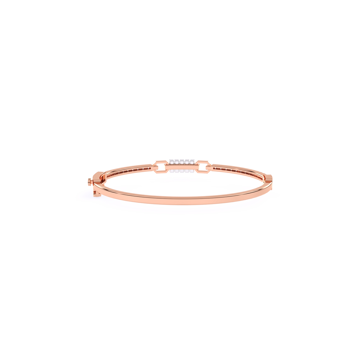 Amazing Half Eternity Diamond Bracelet